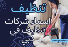 اسماء شركات تنظيف في دبي