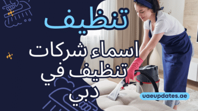 اسماء شركات تنظيف في دبي