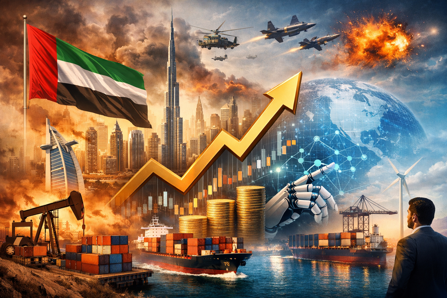 اقتصاد الإمارات في ظل التوترات الإقليمية