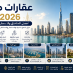 عقارات دبي 2026 | أفضل المناطق والأسعار والفرص